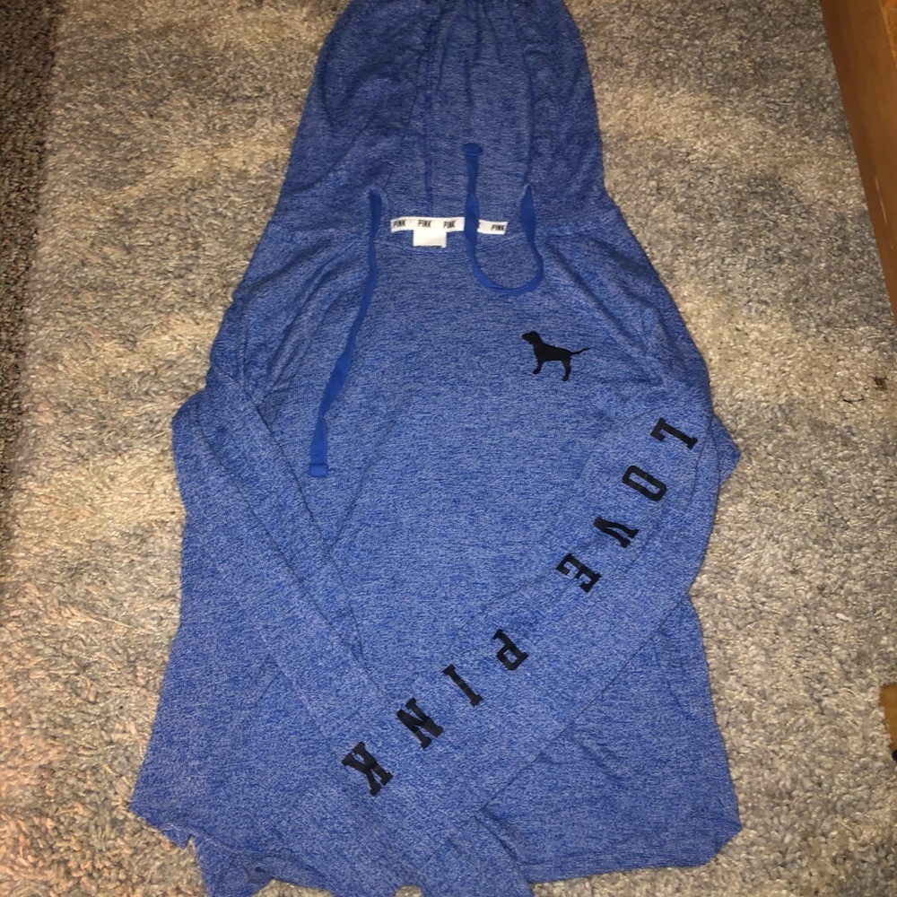 FINAL SALE 💵 PINK hooded shirt!!💙